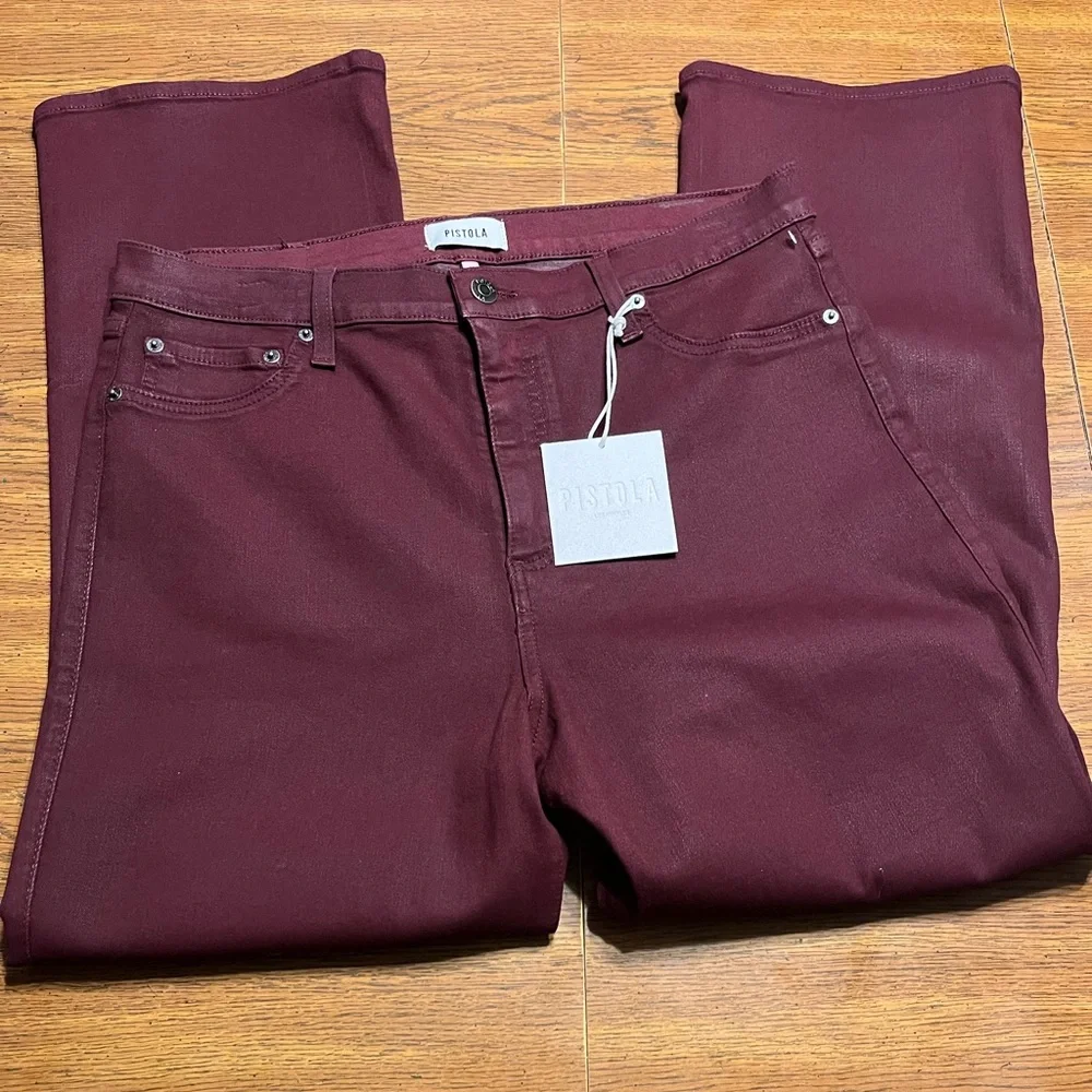 Pistola Lennon High Rise Crop Boot Pants - Picture 5 of 8